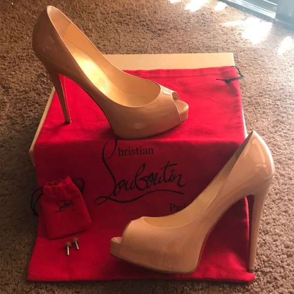Vendome Christian Louboutin 120 mm size 38 - Picture 1 of 6